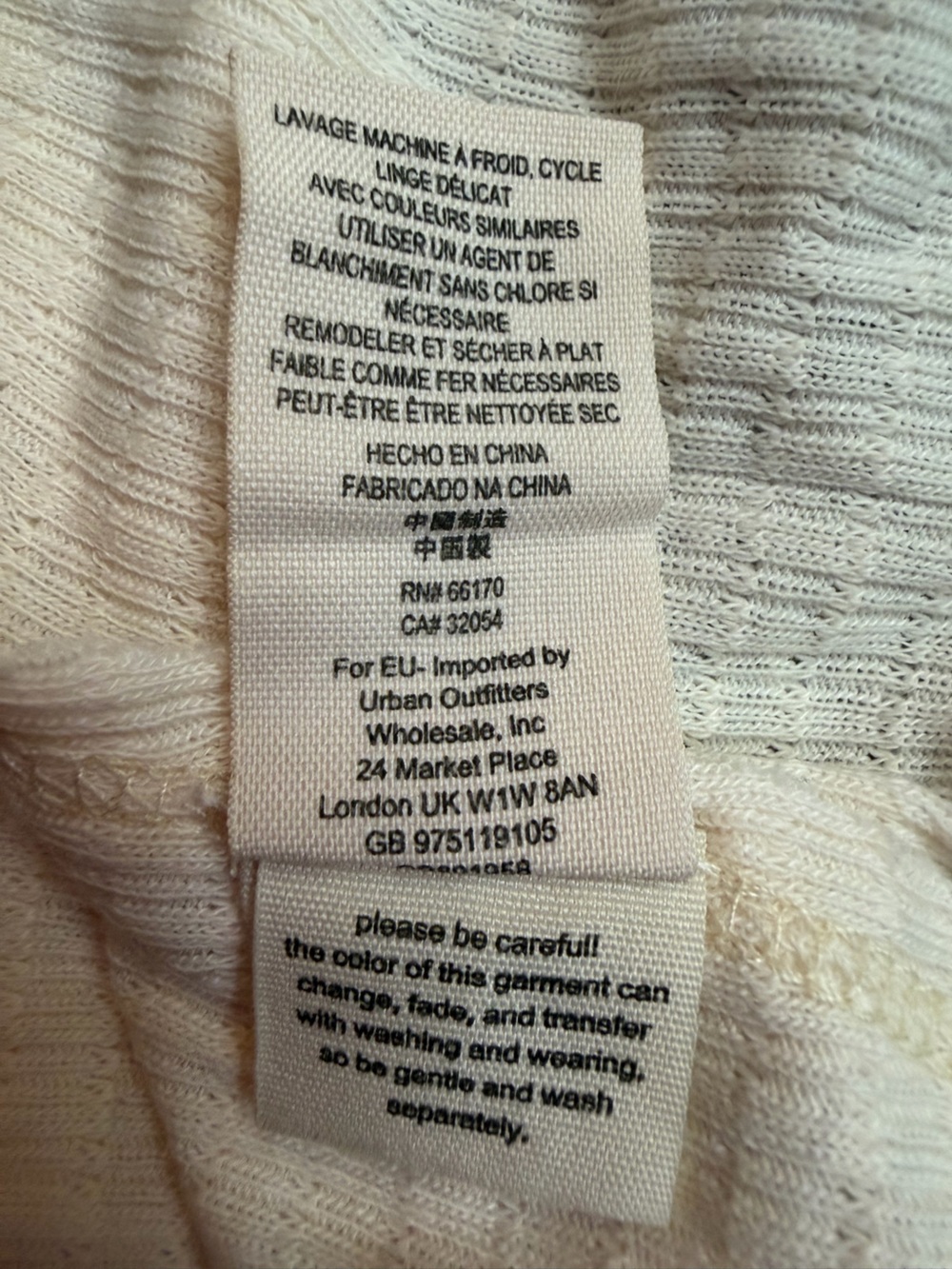 We The Free Citrine Thermal Henley Top by Free People - Picture 7 of 8